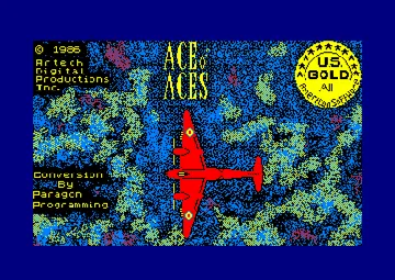 Ace Of Aces (UK) (1985) screen shot title